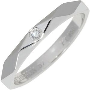 Boucheron Facette Pt950 Diamond Ring Size 16.5